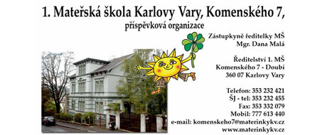 1. Mateřská školka Karlovy Vary