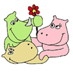 Anglick� �kolka - Happy Hippos P5